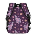 thumbnail image 4 of Fotbe Snake And Flower Pattern Casual Backpack for School, Travel, and Outdoor Activities - Durable, Lightweight, and Comfortable, 4 of 5