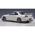 thumbnail image 3 of Autoart 1/18 Nissan Skyline GT-R (R34) v Spec II White Pearl Finished Product 77406, 3 of 5