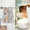 thumbnail image 7 of Yayeee 100% Cotton Hand Towels for Bathroom 16" x 28" Kitchen Towel, Brown Cartoon Bears, 7 of 7