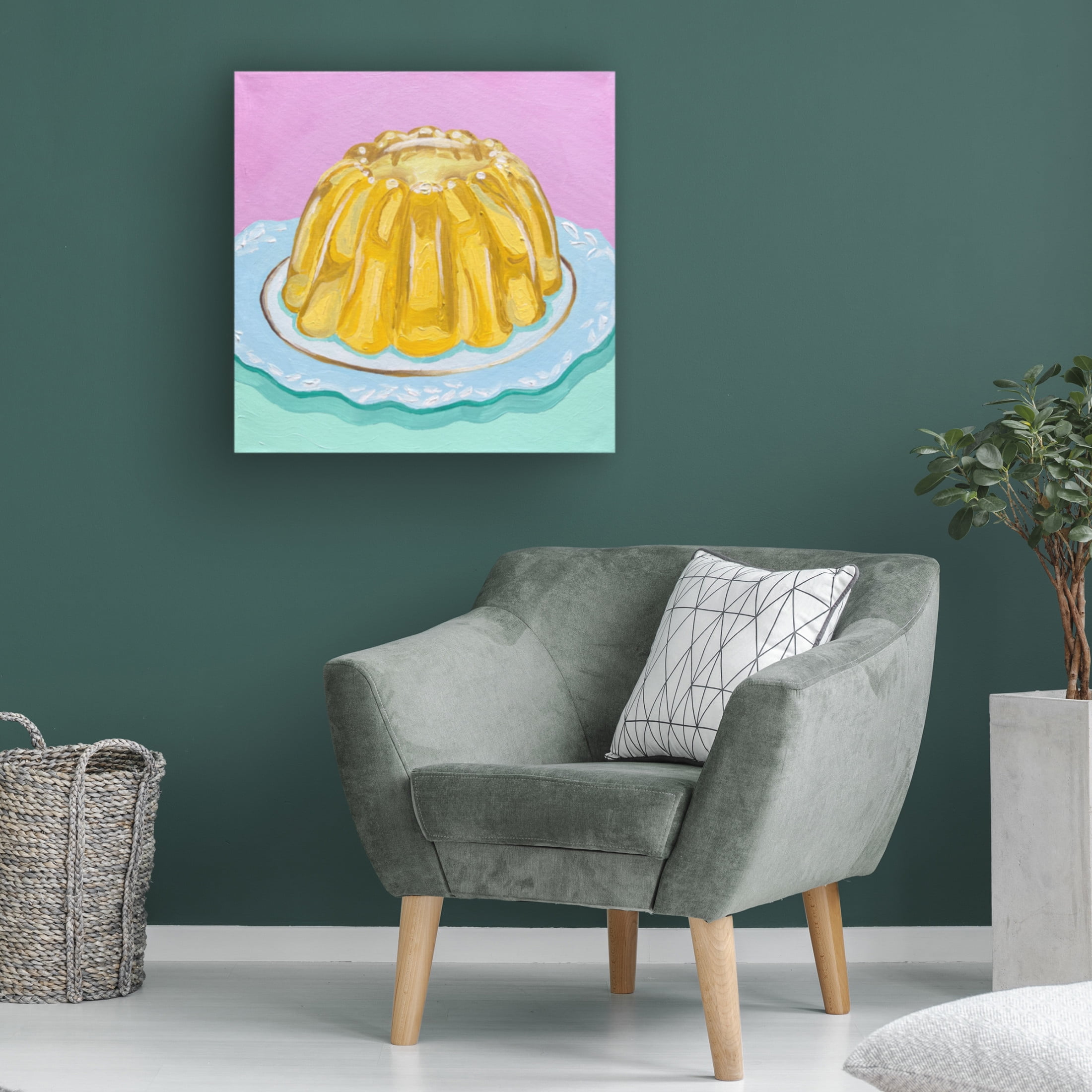 Trademark Fine Art Key and Sea Lemon Jello Canvas Wall Art