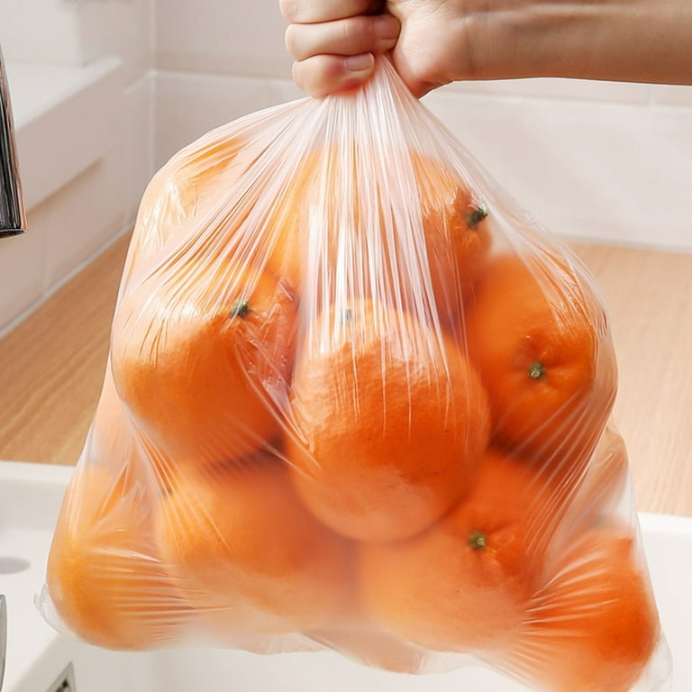 Zip Plastic Bag Storage Kitchen Organizer for Food Fruit Vegetable