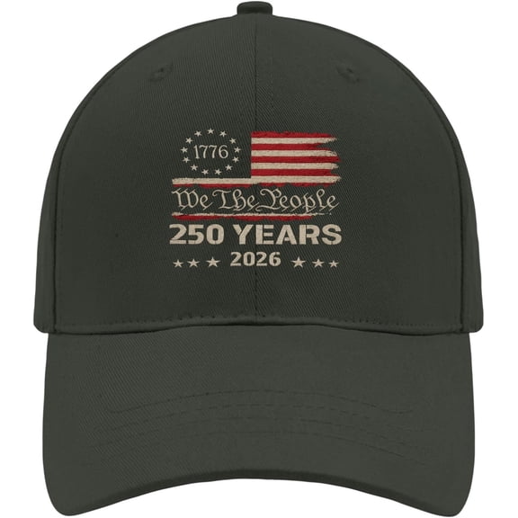 250th Anniversary 250 Years Freedoms Baseball Hat Cycling Caps for Daughter
