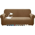 thumbnail image 2 of Waterproof Sofa Cover Non-Slip High Stretch 1 Piece Water Repellent Couch Slipcover with Elastic Straps, Washable Sofa Protector Four Seasons Universal, 2 of 5