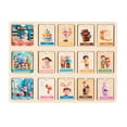 thumbnail image 2 of Juguetes de piscina, juguetes para bebés, juguetes para niños pequeños, rompecabezas de madera para educación temprana, tablero de emparejamiento, rompecabezas de frutas, juguete de madera, rompecabez, 2 of 7