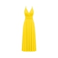 thumbnail image 4 of Warop Women's Backless Halter Neck Maxi Dress Sleeveless Tie Flowy Beach Vacation Dress Summer Trendy Solid Color Clothes, 4 of 9
