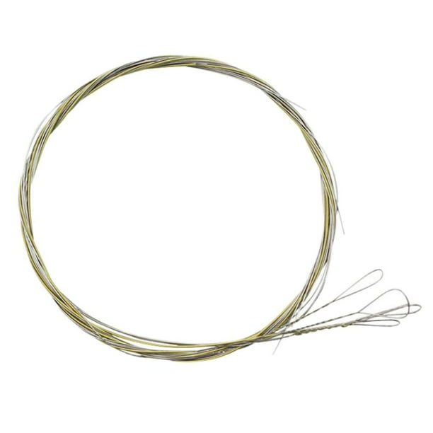 5 Pieces Strings For Banjo Loop End Replacement Copper Wound Strings