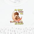 thumbnail image 4 of Inktastic My Mimi Loves Me to the Moon and Back Girls Baby Dress, 4 of 5