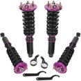 thumbnail image 3 of CCIYU Coilover Suspension Shock Absorbers Adjustable Coilovers Lowering Kit Fit for 2004-2008 for Acura TSX /2003-2007 for Honda for Accord - Purple, 3 of 7