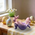 thumbnail image 4 of kjfeif 3D Printed Bunny Family Storage Box, Easter Bunny Bowl for Candy Snacks and Fruit, Decorative Rabbit Figurine Serving Dish for Easter Party Table Decor, 4 of 6