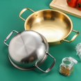 thumbnail image 5 of ACDANC 2026 New Mini Chef'S Classic Stainless Steel Everyday Pan Cookware - Inner Diameter 18Cm for Kitchen, Stove, Camping, Home Cooking (Silver), 5 of 7