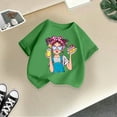 thumbnail image 4 of Hienoo Big Girls T Shirt Cotton Graphic Short Sleeved T-Shirt Summer Trendy Tee Top, 4 of 4