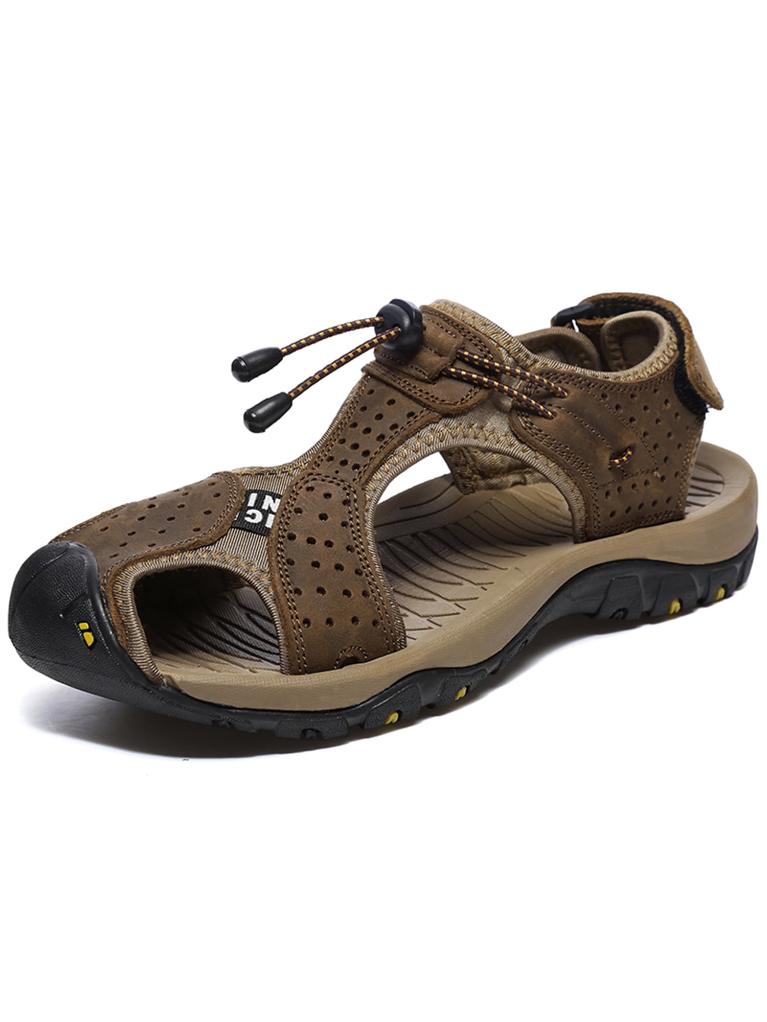 mens closed toe hiking sandals
