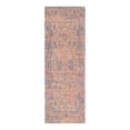 thumbnail image 6 of Unique Loom Chenille Jute Collection Area Rug - Laxmi (2' 2" x 6' 1" Runner Peach pink/Beige), 6 of 6