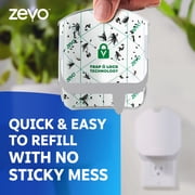 Zevo Compact Flying Insect Trap - 1 Plug In Device & 1 Cartridge