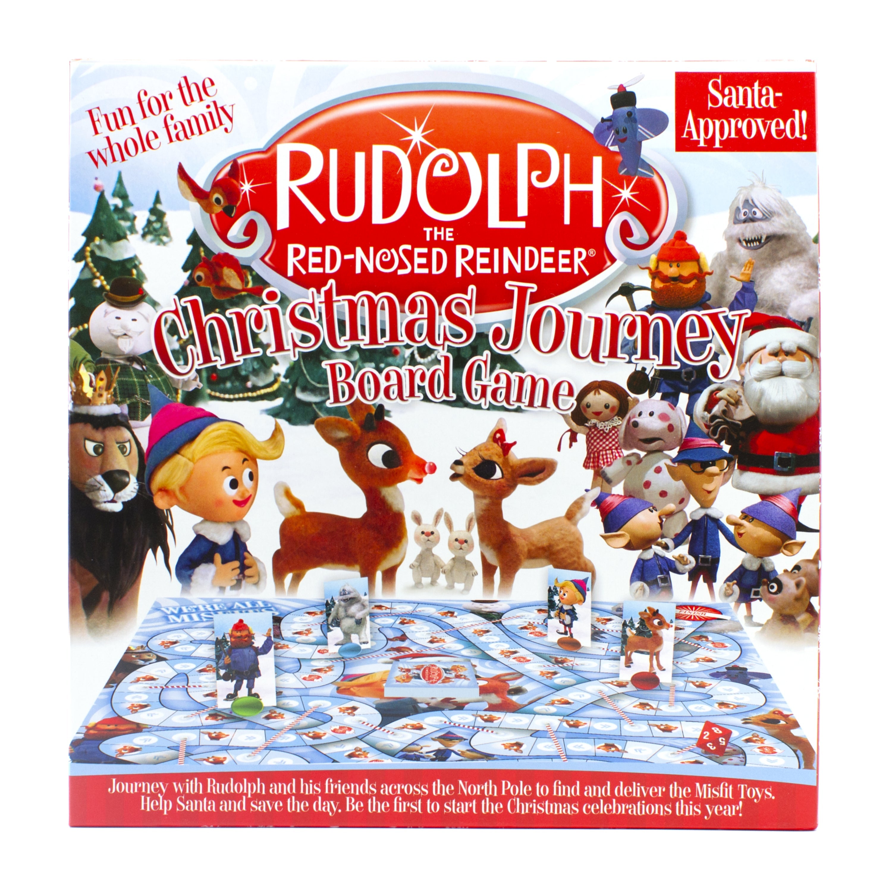 Rudolph the Red-Nosed Reindeer Board Game - Walmart.com