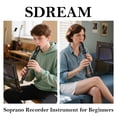 thumbnail image 3 of Grabadora Soprano SDREAM para niños principiantes con varilla limpiadora, 3 of 9