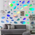thumbnail image 3 of Yeetfub Peel And Stick Tile Decals Clearance Rainbow Lasers Cobblestones Wall Stickers Combination Stickers Home Wall Stickers Personality Practical Decorations, 3 of 7