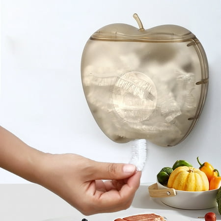 

Wall-Mounted Fresh Keeping Bag Organizer Non-toxic Odorless Eco-friendly Box for Home Shower Room Toilet