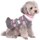 thumbnail image 2 of Fashion Dog Sweater Dress Turtleneck Dogs Pullover Knit with Leash Hole Fall Winter Warm Dog Sweater Cute (XS3-5lbs, (Snowflake) Grey), 2 of 4