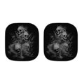 thumbnail image 7 of Jeiento Gray Skull Print Car Sun Shade Windshield 2 Pack Foldable Automotive Interior Accessories for Sun Protection Easy Installation Heat Reflector-Keep Your Vehicle Cool Fit Most Car, 7 of 7