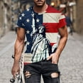 thumbnail image 2 of Chandails à Manches Longues pour Hommes Imprimé Décontracté Col Rond T-Shirt, Chandails à Manches Longues pour Hommes Coton, 2 of 5