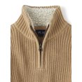 thumbnail image 3 of The Children's Place Toddler Boys Quarter-Zip Sweater, Sizes 6M-5T, 3 of 3