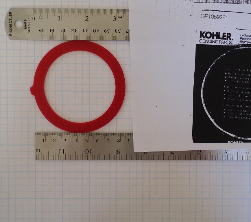 American Standard part 73865100700A and Kohler part GP1059291, NuFlush