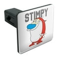 thumbnail image 1 of Ren and Stimpy Show Collegiate Stimpy Tow Trailer Hitch Cover Plug Insert, 1 of 1