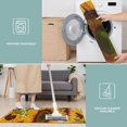 thumbnail image 6 of Beige Calligraphy Sunflower Pattern Kitchen Rugs Sets Of 3,Kitchen Runner Rugs Non Skid Washable,Decorative Kitchen Floor Mats for Kitchen,Sink,Laundry,17"x30"+ 17"x47" + 17"x59", 6 of 6