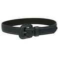thumbnail image 3 of Women Western Style Trapezoid Buckle Fashion Faux Leather Feather edge Stitch Belt, 3 of 5