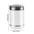 thumbnail image 3 of Mini afeitadora portátil para hombre, recargable por USB tipo C, resistente al agua, afeitado en seco o en húmedo, 3 cuchillas, bajo nivel de ruido, 40 g, ligera, ideal para viajes de negocios, 3 of 6