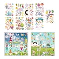 thumbnail image 3 of GUOOL 9 Sheets Happy Easter Window Stickers Double Sided Removable ,Easter Window Decals Decorations Easy to Use for Kids Party Home B, 3 of 9