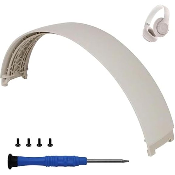 Studio Pro Headband Replacement Top Head Band Repair Parts Accessories Repair Kit Compatible with Beats Studio Pro 2023(Model A2924)/ Studio 3 (Model A1914) Headphones(Sandstone)