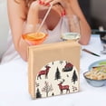 thumbnail image 3 of Yayeee Napkin Holder for Table Set of 2 Kitchen Paper Tissue Organization, Beige Christmas Plaid, 3 of 8