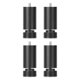 thumbnail image 1 of 4 patas de mesa M10 para muebles, patas de sofá de aleación, rosca M10 para marco de cama. Negro 25cm, 1 of 7