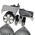 thumbnail image 5 of Maleta con Ruedas Colcomx 2 uds piezas universales para maletas de viaje Gris, 5 of 5