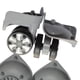 thumbnail image 5 of Conjunto de Ruedas de repuesto para equipaje maleta carrito de viaje 2 unidades A78 gris perfecl, 5 of 5