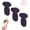 Black, variant on Anti Slip Heel Liners Soft Cushion Heel Protector Pads for Shoes, Heel Grips Inserts for Women Men, Prevent Heel Slip & Blisters, Improve Fit for Loose Shoes, Breathable Adhesive (Natural)