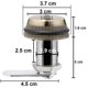thumbnail image 5 of Buzón con cerradura de combinación de código sin llave para cajón de armario de 30 mm, 5 of 5