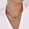 thumbnail image 1 of Personality simple collarbone choker rhinestone necklace, 1 of 5