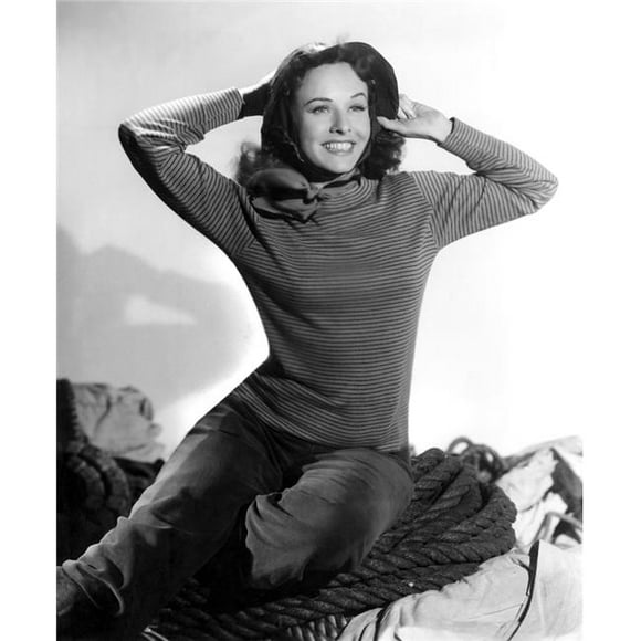 Paulette Goddard Pose pour Récolter le Vent Sauvage 1942 Photo Print&44; 8 x 10