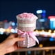 thumbnail image 1 of Decoraciones para el día de San Valentín, mini ramo de flores de simulación de rosas, regalo de San Valentín para enviar a la novia, cumpleaños, boda, regalo para compañeros, ramo de mano de rosas de, 1 of 6