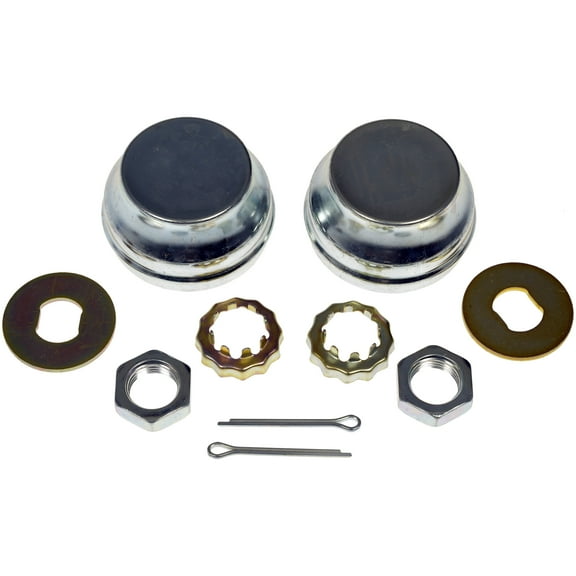 Dorman 615-019 Front Spindle Lock Nut Kit for Specific Ford / Lincoln / Mercury Models Fits select: 1987-2003 FORD F150, 1990-2007 FORD F250