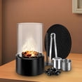thumbnail image 3 of GROWTH TANK Tabletop Burner Burner Mini Personal Table Centerpiece Portable Burner Fireplace Black, 3 of 8