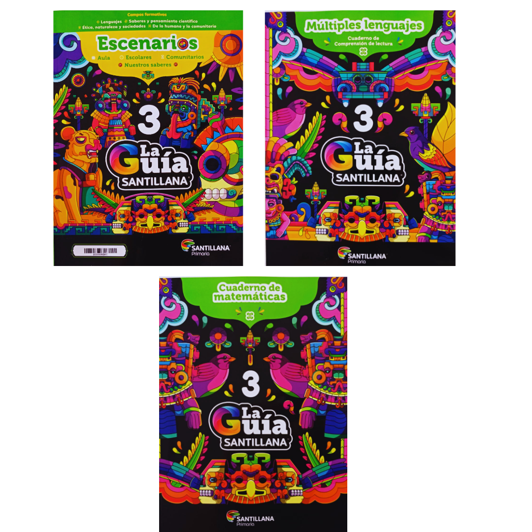 Guía Santillana 3 Santillana Cuaderno de Matemáticas y Múltiples