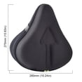 thumbnail image 3 of Funda de cojín de asiento de bicicleta eléctrica Cojín de esponja espesado cómodo, 3 of 4