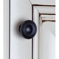 thumbnail image 2 of GlideRite  1-inch Oil Rubbed Bronze Small Round Ring Button Cabinet Knobs (Pack of 10), 2 of 4