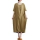 thumbnail image 1 of Vestido suelto de mujer con bolsillos Medias mangas Vestido de playa de vacaciones CACAGOO Vestido, 1 of 7