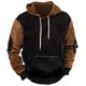 thumbnail image 1 of WILLBEST Sudaderas Navideñas para Hombre, Invierno, Otoño, Informal, Cuello Redondo, Manga Larga, Estampado 3D, Sudadera con Capucha, Blusa Superior XXXXGrande, 1 of 7