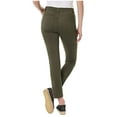 thumbnail image 3 of Buffalo David Bitton Women's Daily Super Stretch Skinny Ankle Grazer Pant (Army Green, 10/30), 3 of 3